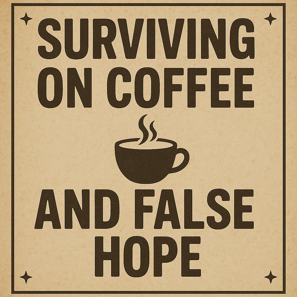 Surviving on Coffee and False&nbsp;Hope